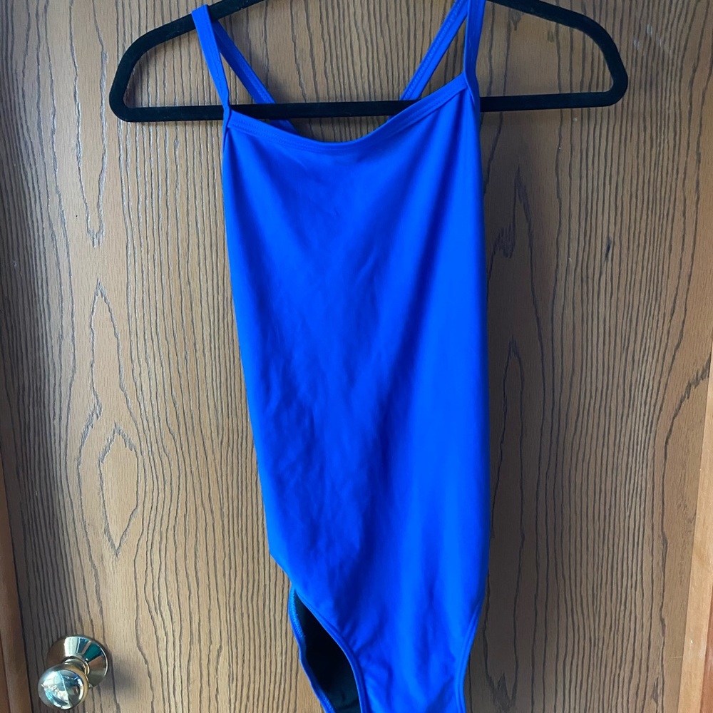 iswim royal blue swimsuit